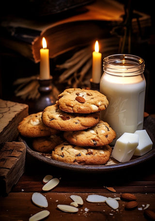 Enchanted Bites: White Chocolate & Macadamia Nut Cookies for Serenity - Spellcraft