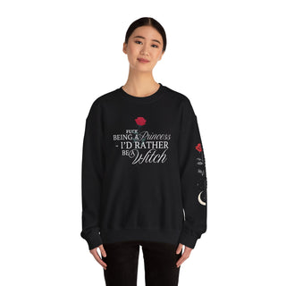 F*ck being a Princess, I'd rather be a witch — black Pullover - Spellcraft