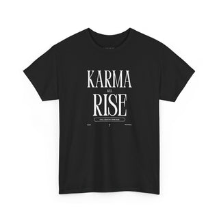 Karma Will Rise Black Tee - Spellcraft