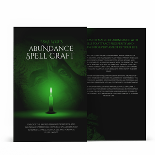 Paperback - Abundance Spell Craft By Esme Rose - Spellcraft