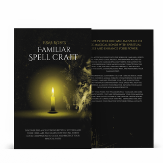 PAPERBACK - Familiar SPELL CRAFT BY ESME ROSE - Spellcraft