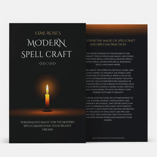 Paperback - Modern Spell Craft by Esme Rose - 150 Personalised Spells & Enchantments - Spellcraft